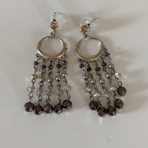White House Black Market Beaded Earrings